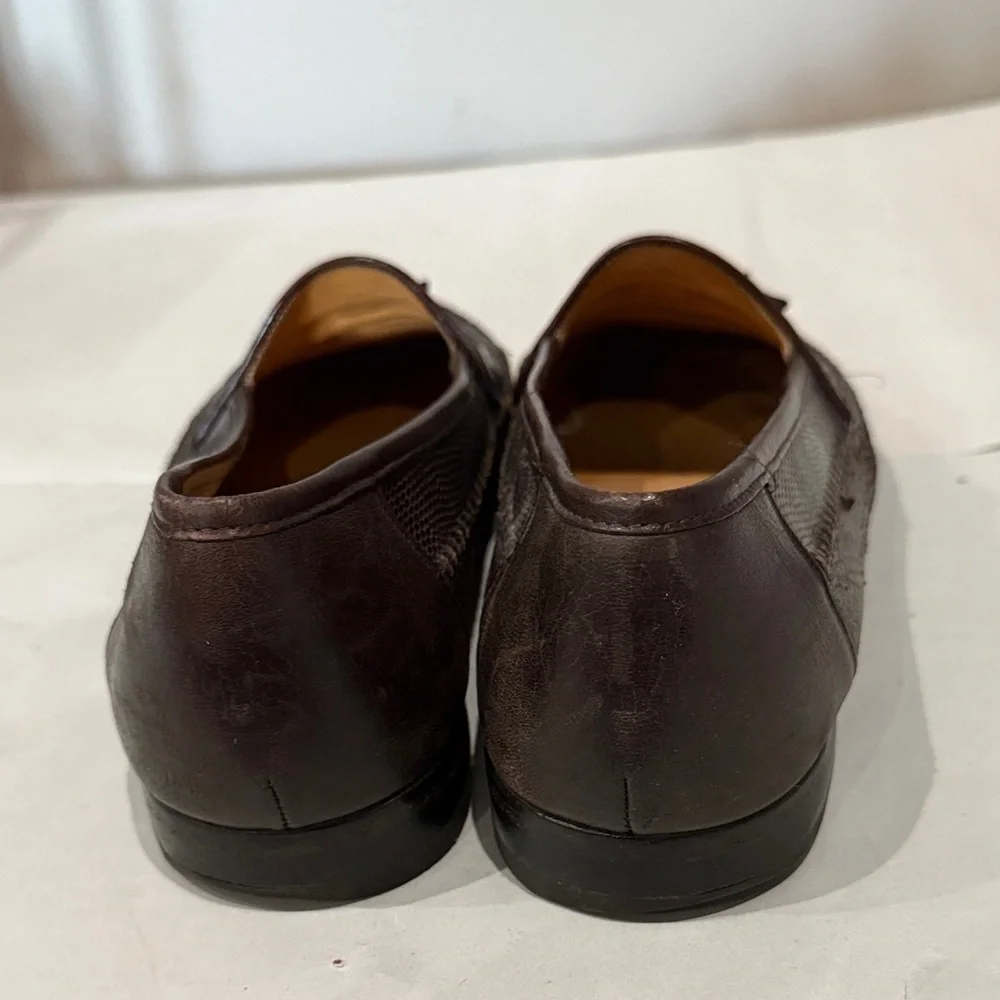 Men's Brown Loafers with Tassels